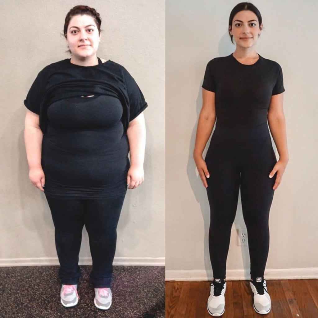 Resultado antes e depois Mounja Gotas