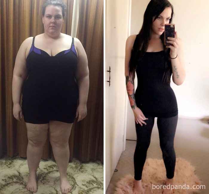 Resultado antes e depois Mounja Gotas