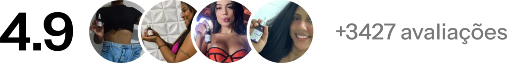 Clientes avaliando Mounja Gotas