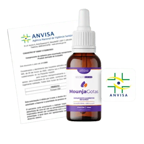 Mounja Gotas aprovado pela ANVISA