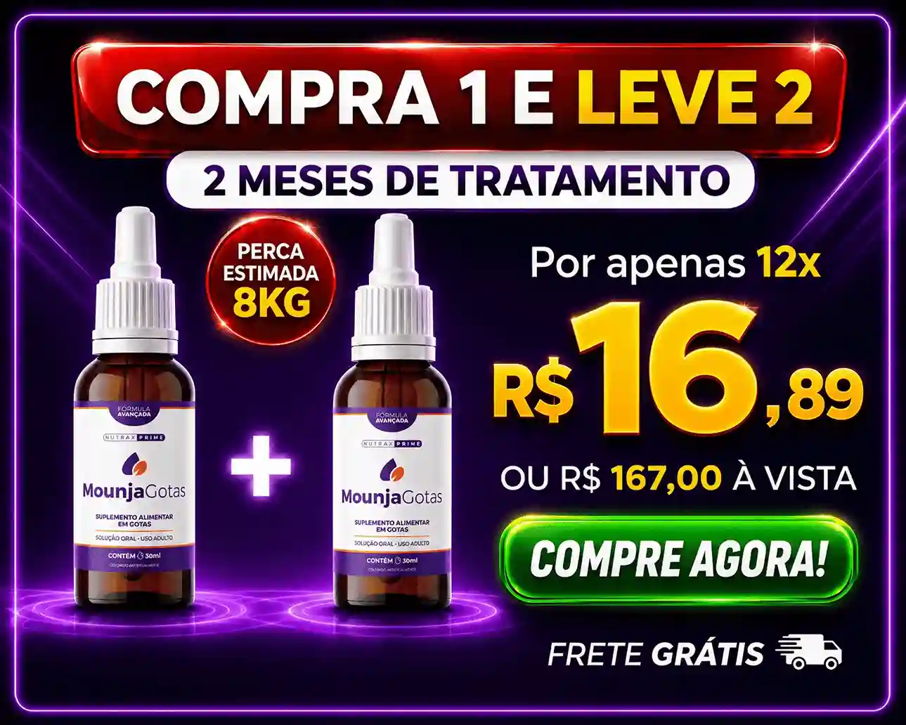 Kit Mounja Gotas 4